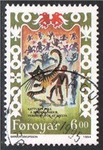 Faroe Islands Scott 272 Used Faroe Islands Scott 272 Used